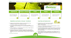 Desktop Screenshot of dbusiness.de